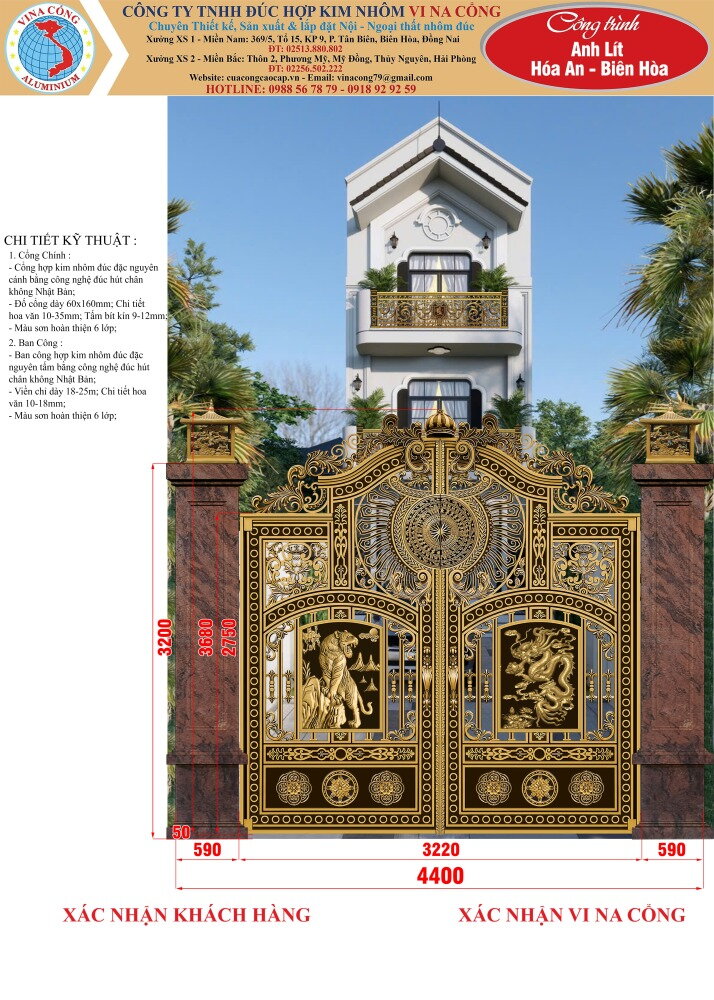 CÔNG TRÌNH ANH LÍT - HOÁ AN - BIÊN HOÀ - ĐỒNG NAI