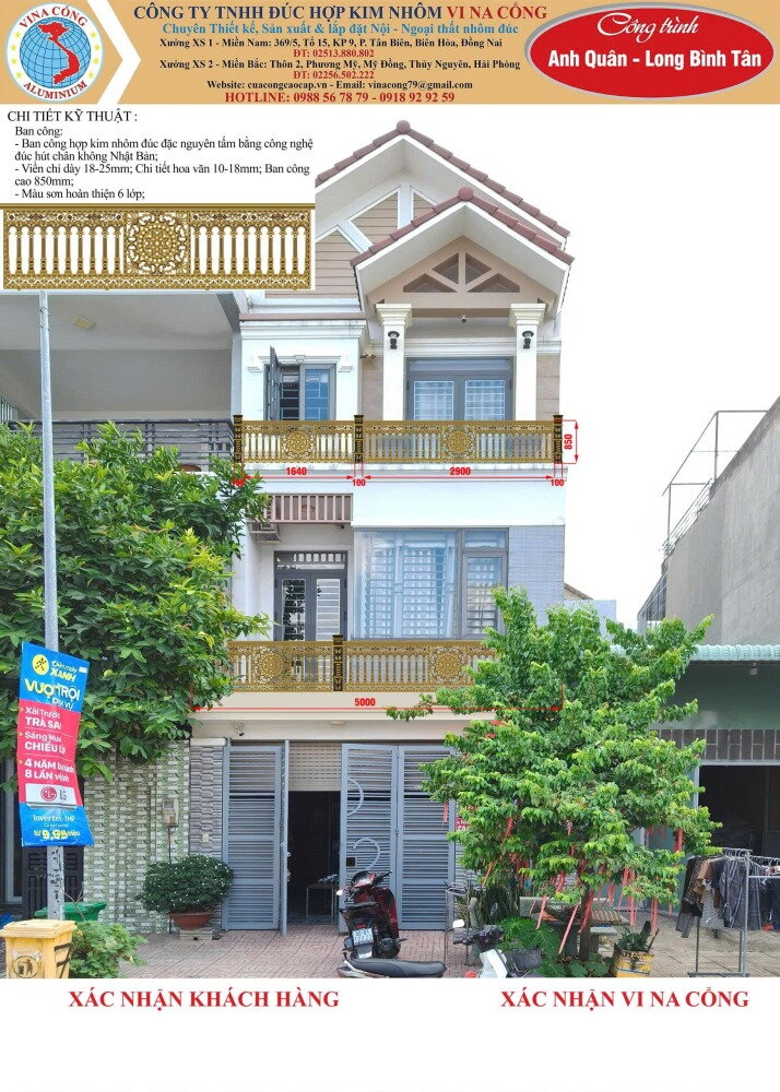 CÔNG TRÌNH ANH QUÂN - LONG BÌNH TÂN - BIÊN HOÀ