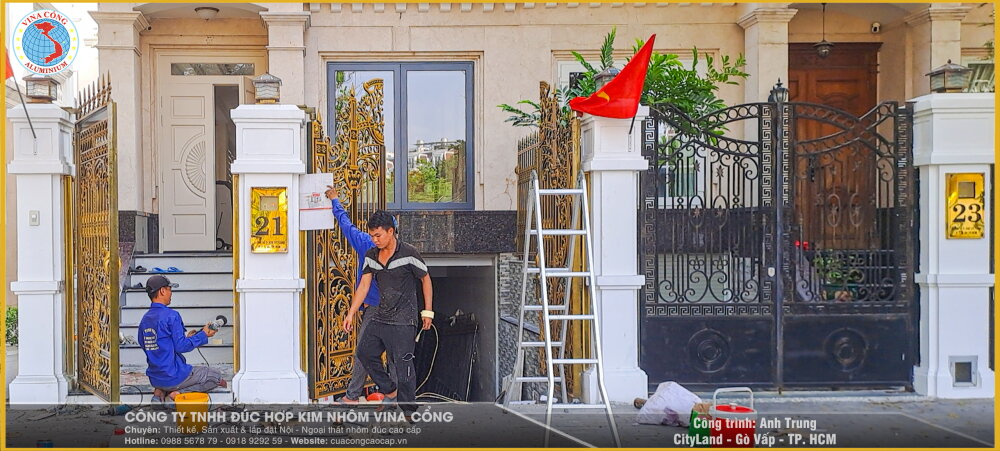 CÔNG TRÌNH ANH TRUNG - CITYLAND - GÒ VẤP - TP HCM