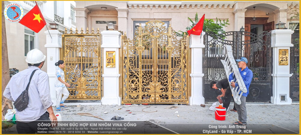 CÔNG TRÌNH ANH TRUNG - CITYLAND - GÒ VẤP - TP HCM