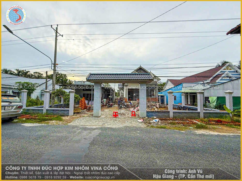 CÔNG TRÌNH ANH VŨ - HẬU GIANG - TP. CẦN THƠ MỚI