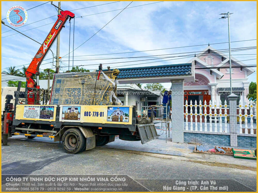 CÔNG TRÌNH ANH VŨ - HẬU GIANG - TP. CẦN THƠ MỚI