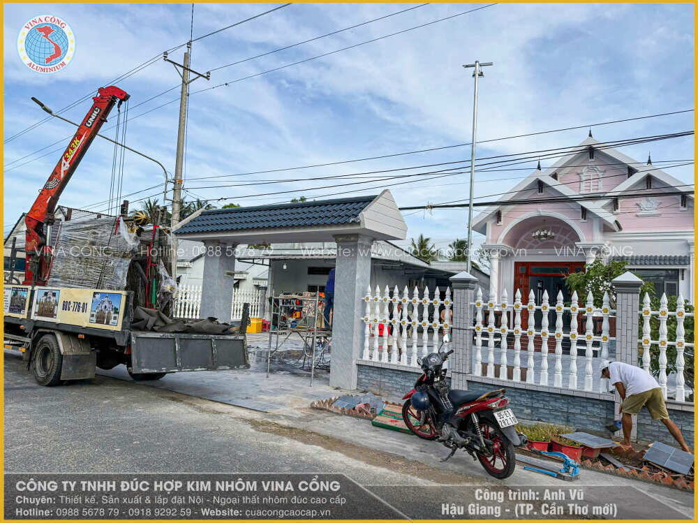 CÔNG TRÌNH ANH VŨ - HẬU GIANG - TP. CẦN THƠ MỚI