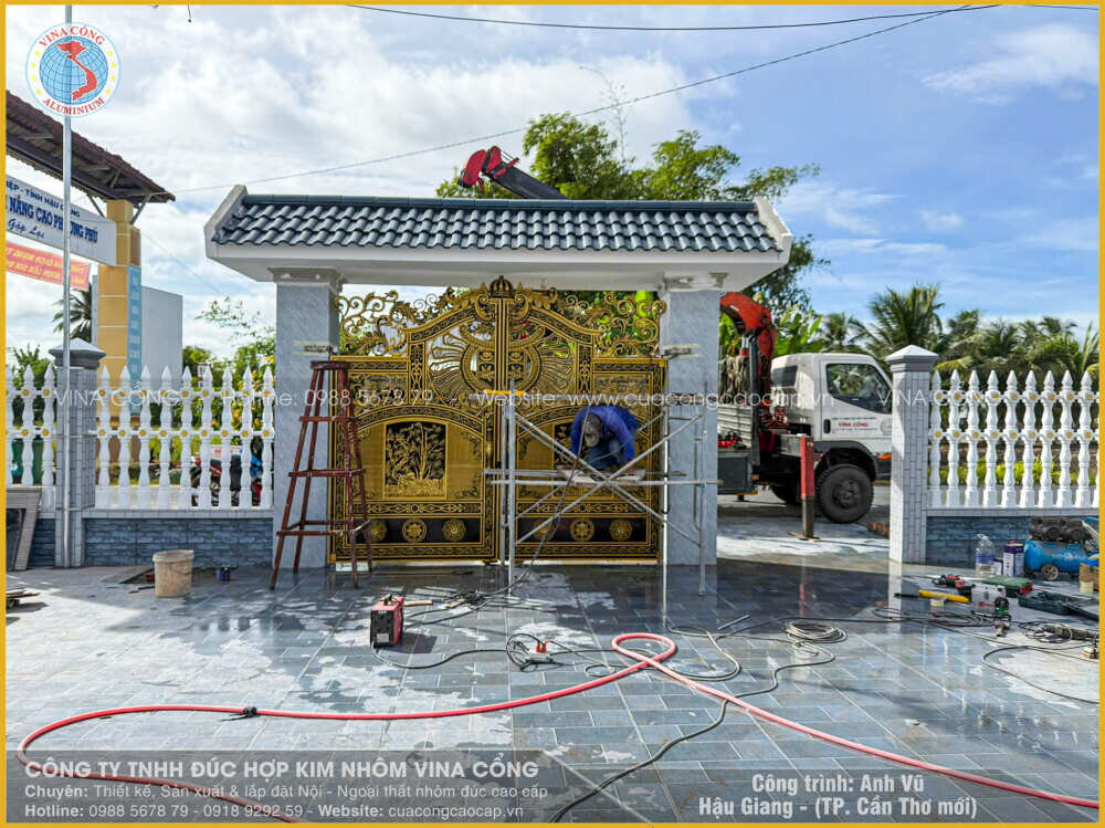 CÔNG TRÌNH ANH VŨ - HẬU GIANG - TP. CẦN THƠ MỚI