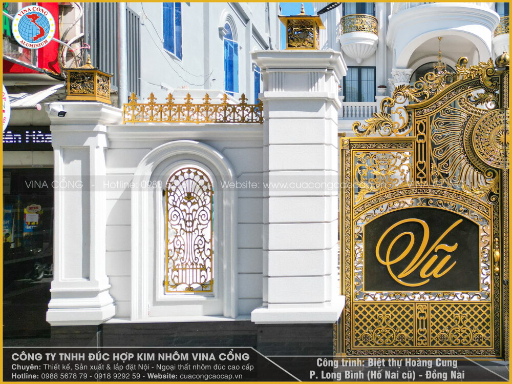 CÔNG TRÌNH BIỆT THỰ HOÀNG CUNG - LONG BÌNH (HỐ NAI) - ĐỒNG NAI