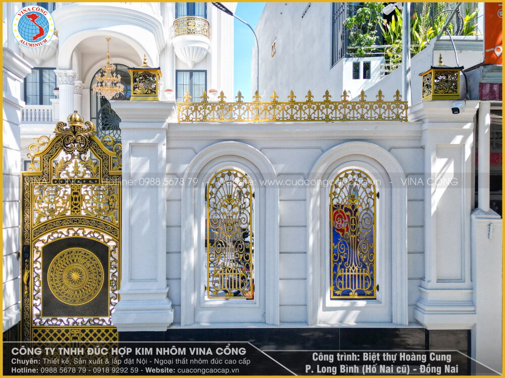 CÔNG TRÌNH BIỆT THỰ HOÀNG CUNG - LONG BÌNH (HỐ NAI) - ĐỒNG NAI