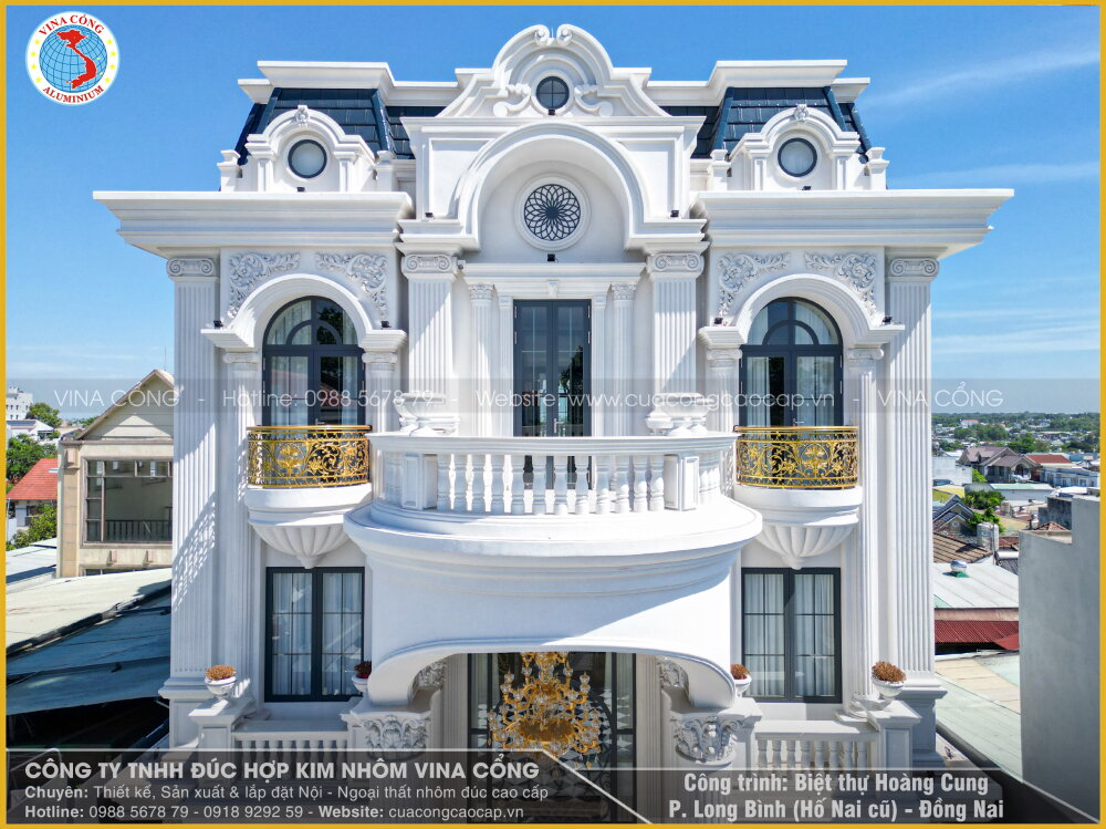 CÔNG TRÌNH BIỆT THỰ HOÀNG CUNG - LONG BÌNH (HỐ NAI) - ĐỒNG NAI