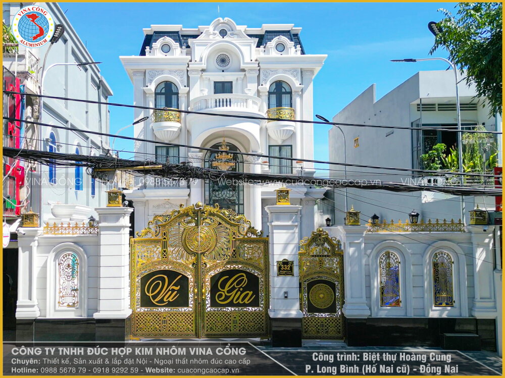CÔNG TRÌNH BIỆT THỰ HOÀNG CUNG - LONG BÌNH (HỐ NAI) - ĐỒNG NAI