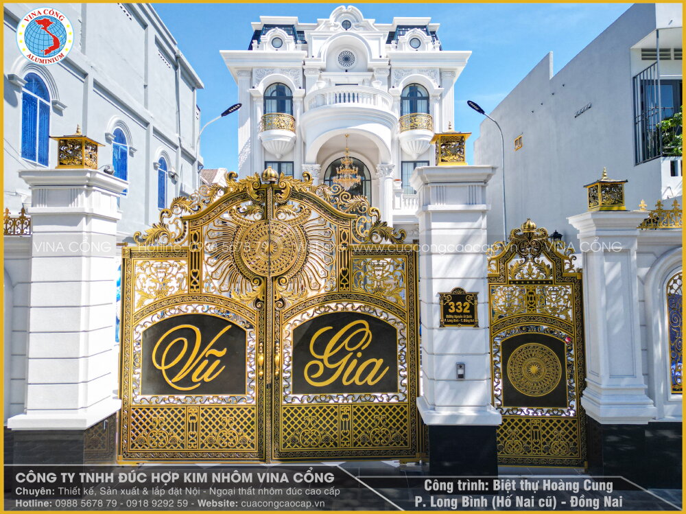 CÔNG TRÌNH BIỆT THỰ HOÀNG CUNG - LONG BÌNH (HỐ NAI) - ĐỒNG NAI