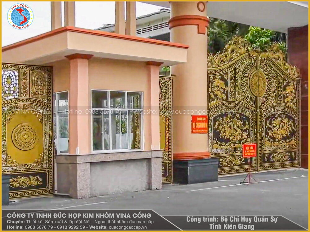 CÔNG TRÌNH BỘ CHỈ HUY QUÂN SỰ TỈNH KIÊN GIANG 