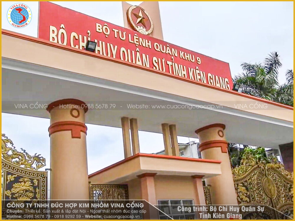 CÔNG TRÌNH BỘ CHỈ HUY QUÂN SỰ TỈNH KIÊN GIANG 