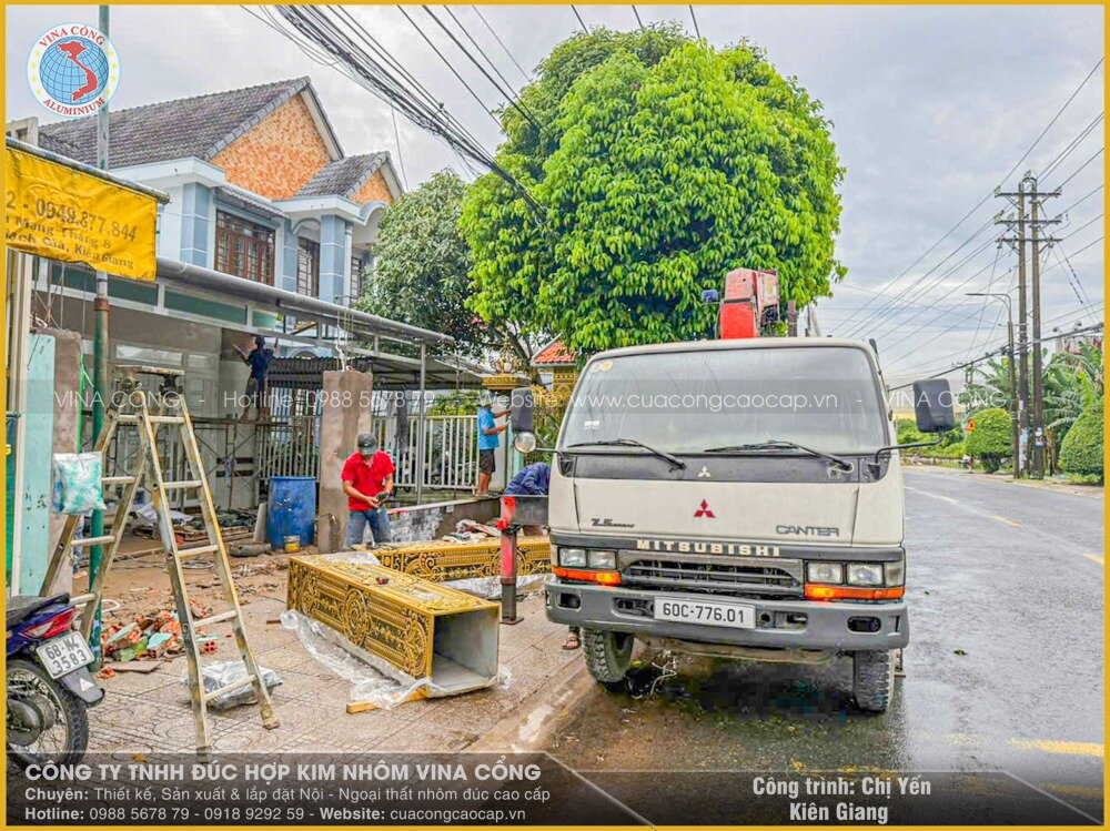 CÔNG TRÌNH CHỊ YẾN - RẠCH GIÁ - KIÊN GIANG 