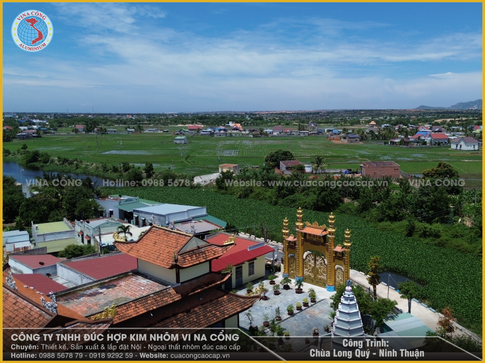 CÔNG TRÌNH CHÙA LONG QUÝ - NINH THUẬN