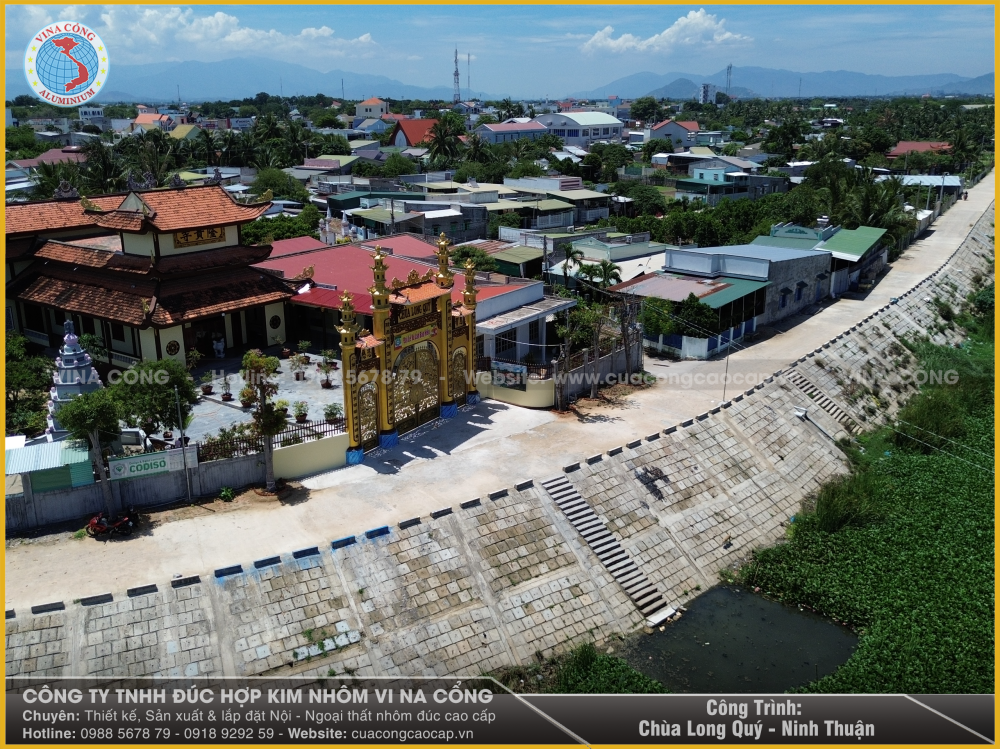 CÔNG TRÌNH CHÙA LONG QUÝ - NINH THUẬN