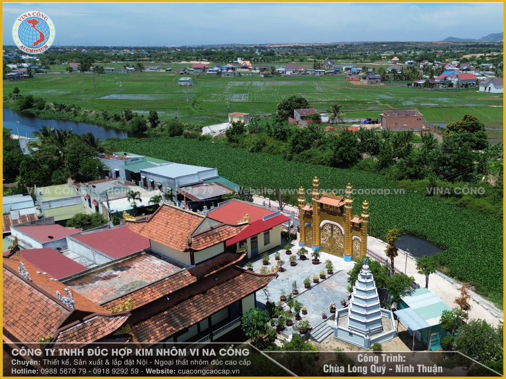 CÔNG TRÌNH CHÙA LONG QUÝ - NINH THUẬN