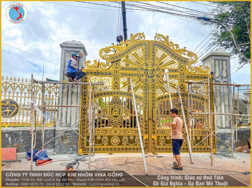 CÔNG TRÌNH GIÁO XỨ HOÀ TIẾN - GH GIA NGHĨA - GP BAN MÊ THUỘT