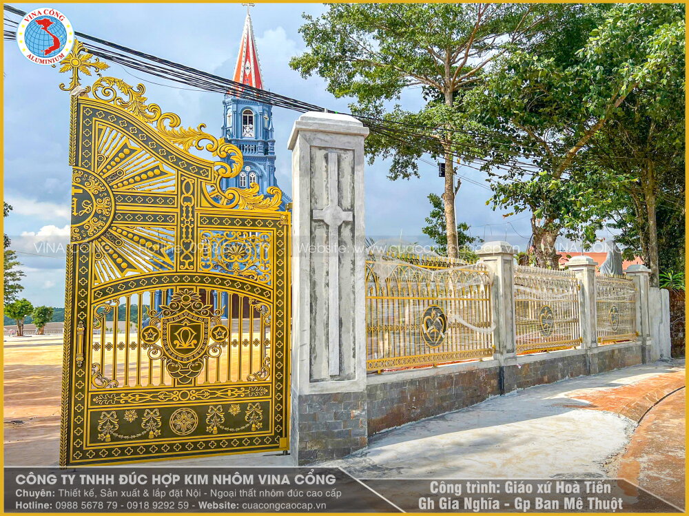 CÔNG TRÌNH GIÁO XỨ HOÀ TIẾN - GH GIA NGHĨA - GP BAN MÊ THUỘT