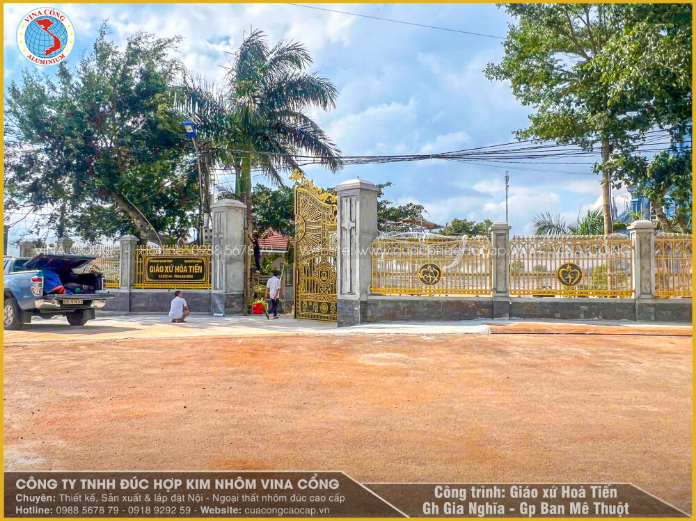 CÔNG TRÌNH GIÁO XỨ HOÀ TIẾN - GH GIA NGHĨA - GP BAN MÊ THUỘT