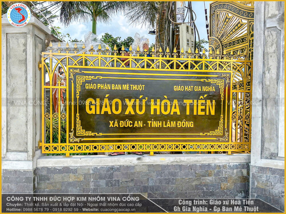 CÔNG TRÌNH GIÁO XỨ HOÀ TIẾN - GH GIA NGHĨA - GP BAN MÊ THUỘT