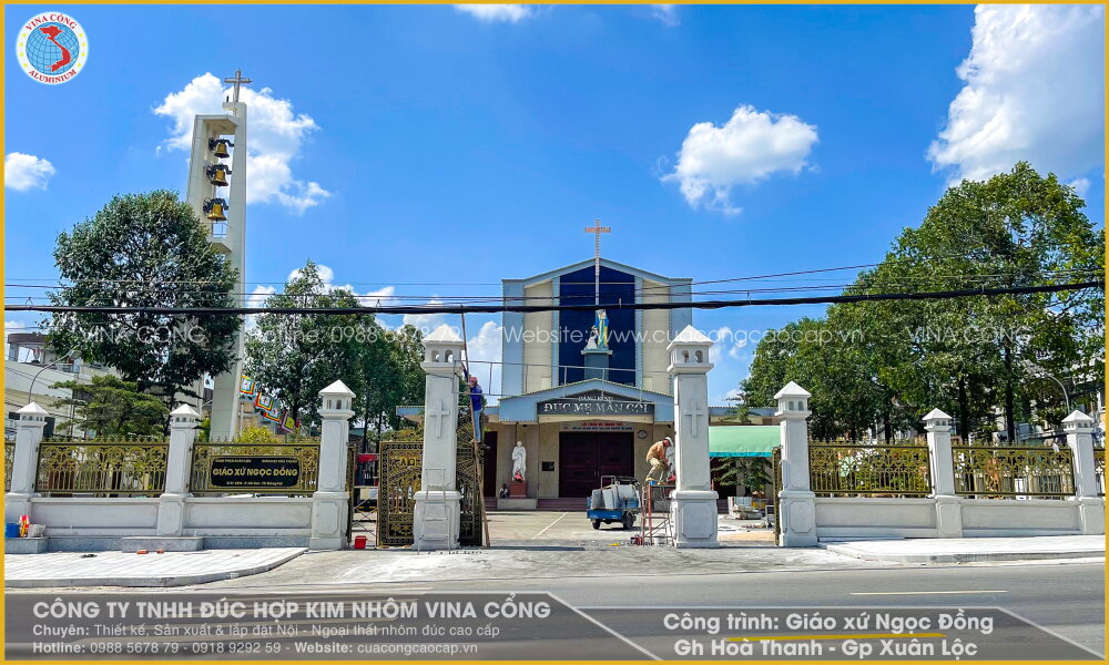 CÔNG TRÌNH GIÁO XỨ NGỌC ĐỒNG - GH HOÀ THANH - GP XUÂN LỘC