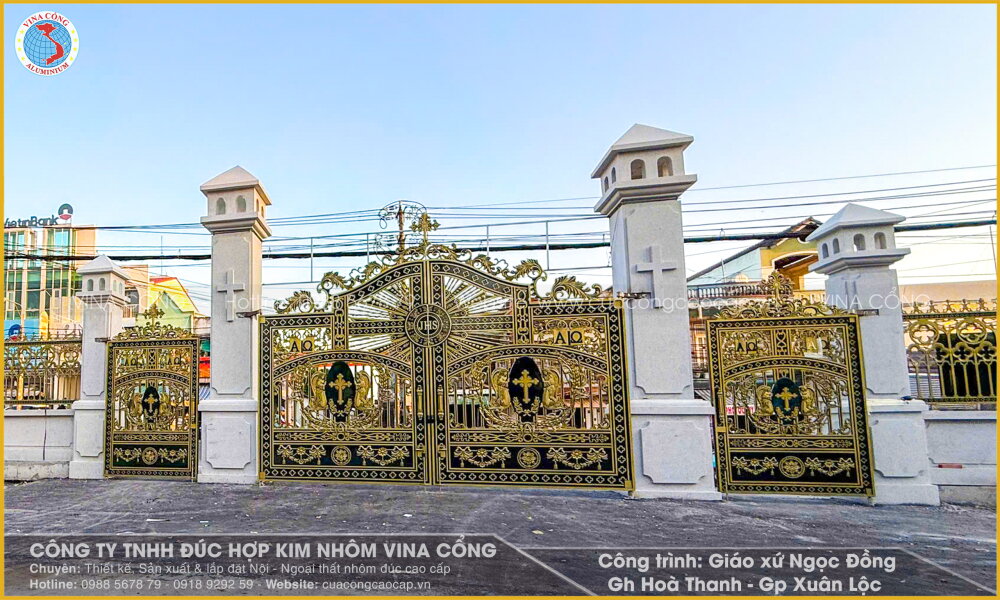 CÔNG TRÌNH GIÁO XỨ NGỌC ĐỒNG - GH HOÀ THANH - GP XUÂN LỘC