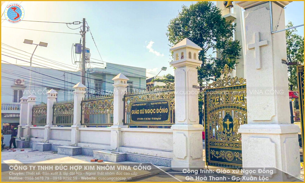 CÔNG TRÌNH GIÁO XỨ NGỌC ĐỒNG - GH HOÀ THANH - GP XUÂN LỘC