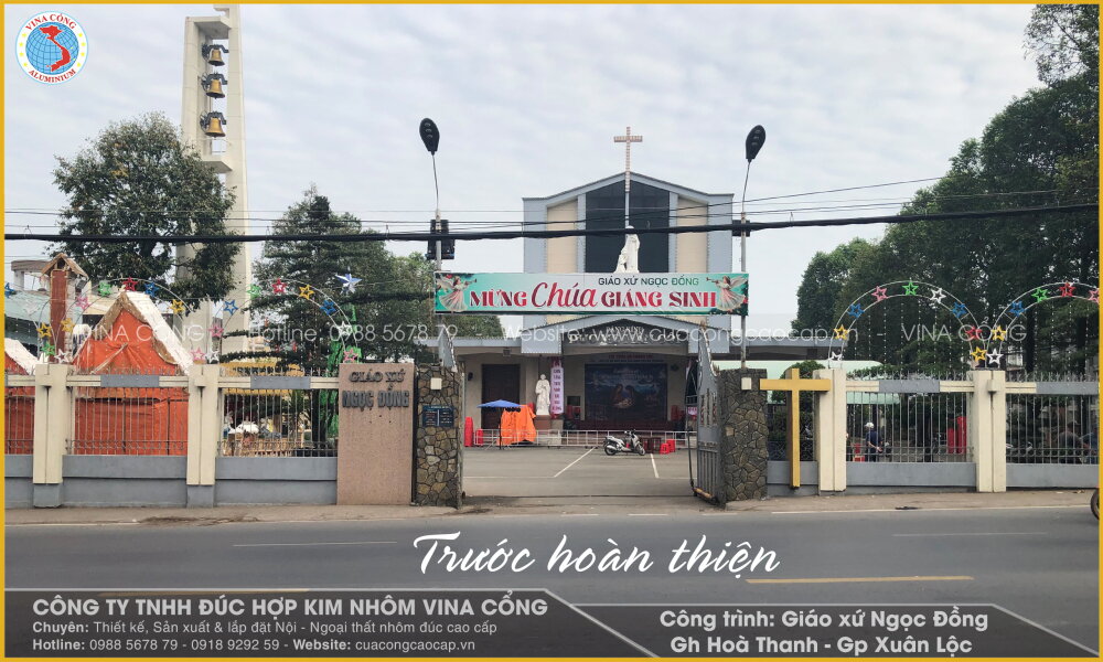 CÔNG TRÌNH GIÁO XỨ NGỌC ĐỒNG - GH HOÀ THANH - GP XUÂN LỘC