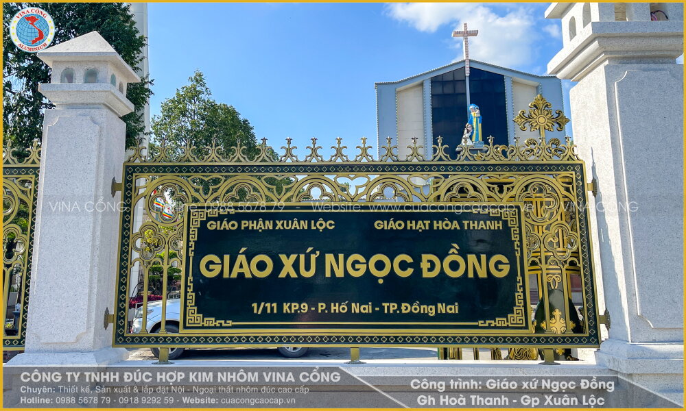 CÔNG TRÌNH GIÁO XỨ NGỌC ĐỒNG - GH HOÀ THANH - GP XUÂN LỘC