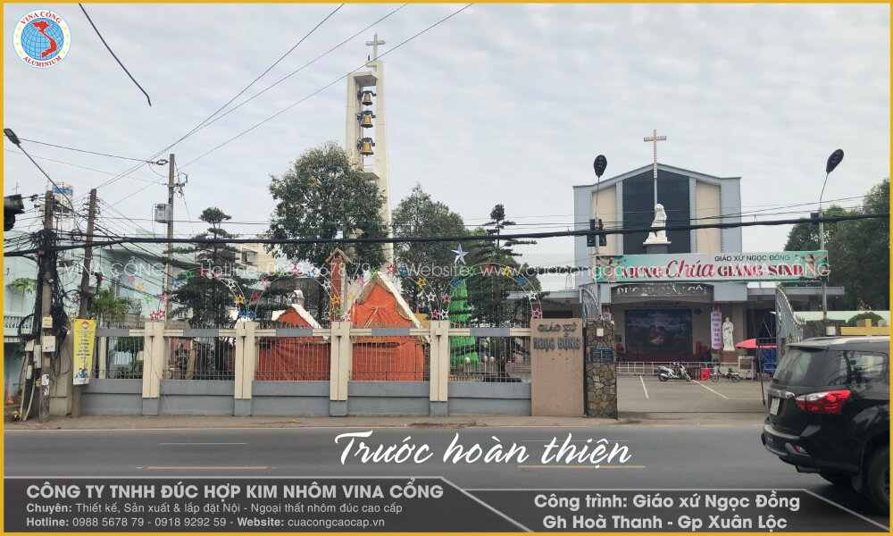 CÔNG TRÌNH GIÁO XỨ NGỌC ĐỒNG - GH HOÀ THANH - GP XUÂN LỘC