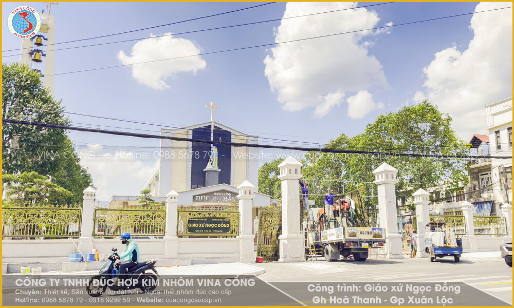 CÔNG TRÌNH GIÁO XỨ NGỌC ĐỒNG - GH HOÀ THANH - GP XUÂN LỘC