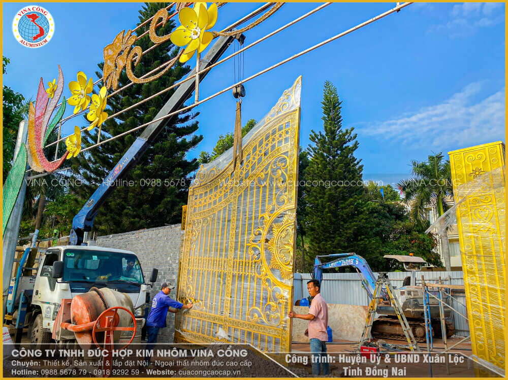 CÔNG TRÌNH HUYỆN UỶ & UBND XUÂN LỘC - TỈNH ĐỒNG NAI