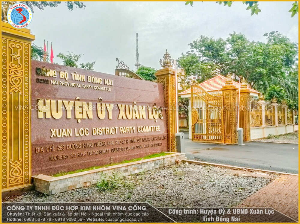 CÔNG TRÌNH HUYỆN UỶ & UBND XUÂN LỘC - TỈNH ĐỒNG NAI