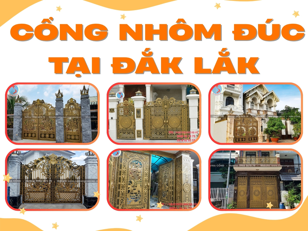 Tại sao cổng nhôm đúc có giá cao hơn cổng thường