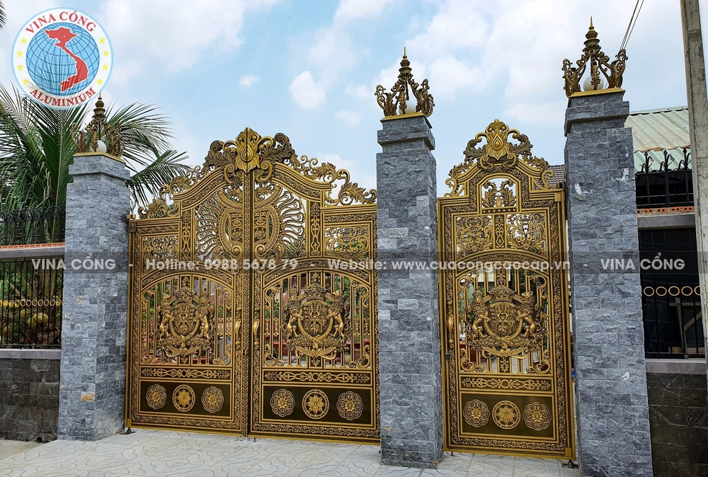 Tại sao cổng nhôm đúc có giá cao hơn cổng thường
