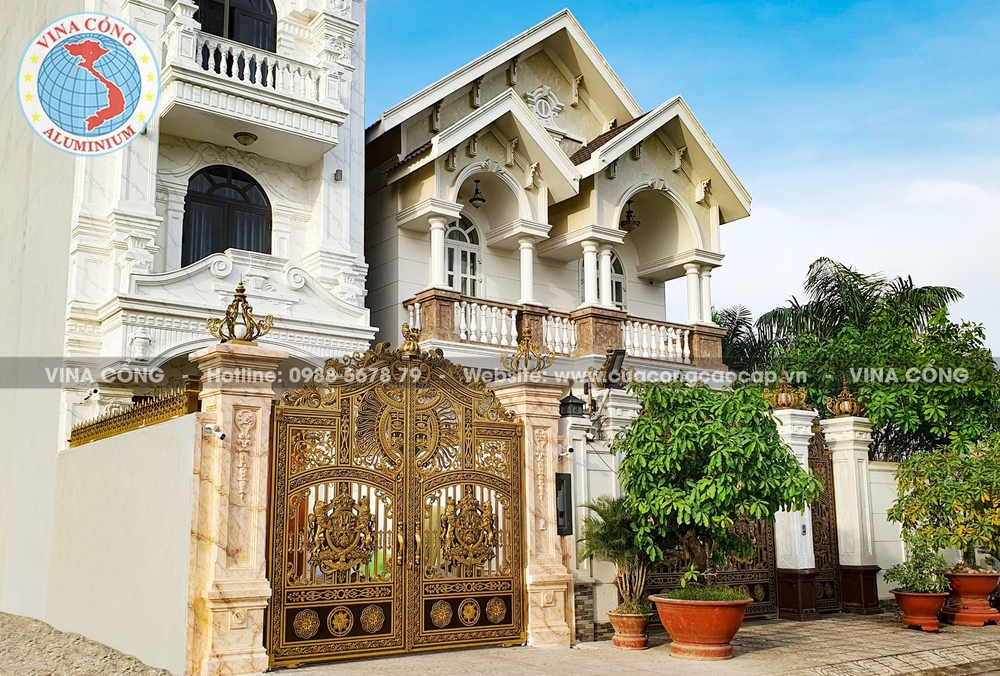Ưu điểm của cổng nhôm đúc