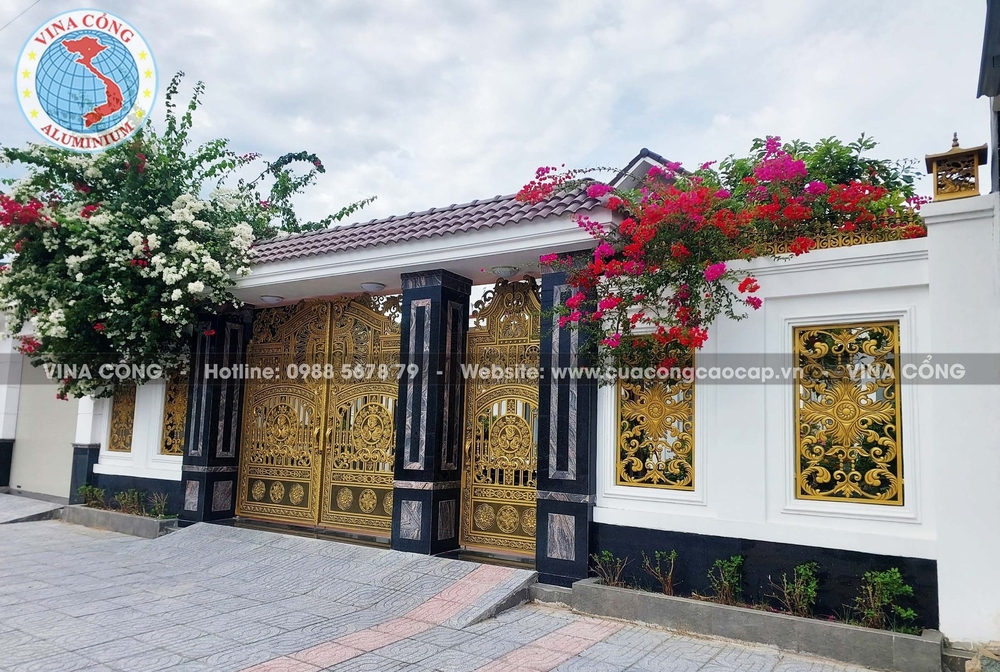 Đánh giá của khách hàng khi lắp đặt cổng nhôm đúc Vina Cổng