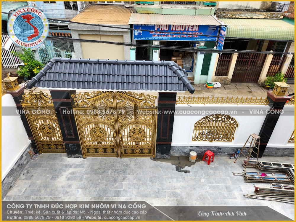 Cổng nhôm đúc là gì?