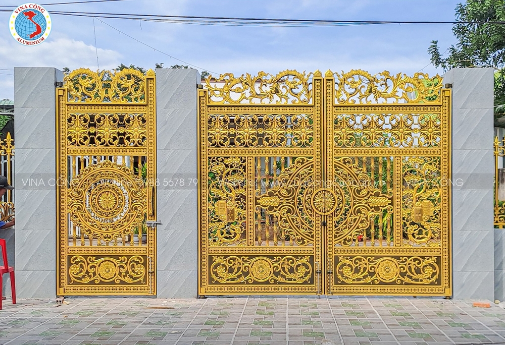 Tại sao chúng ta nên chọn cổng nhôm đúc