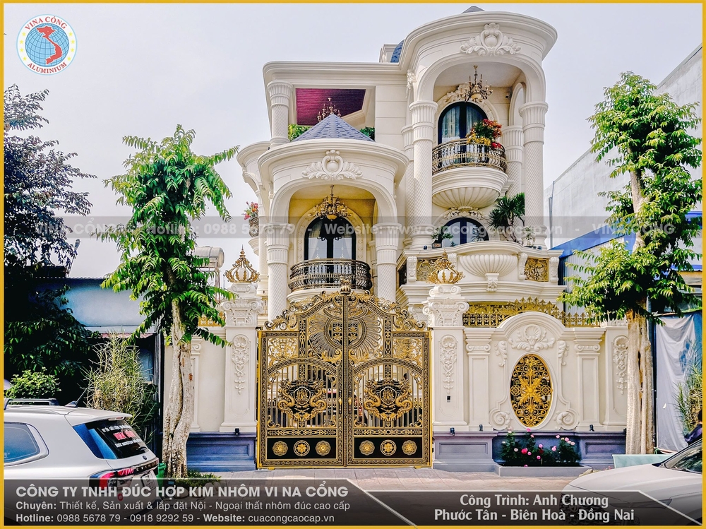 hướng lắp đặt cổng biệt thự hợp phong thủy