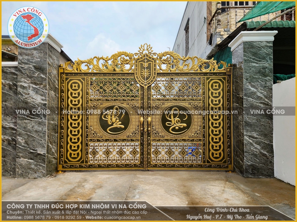 Cổng nhôm đúc có bền không? Độ bền của cổng nhôm đúc là bao lâu?