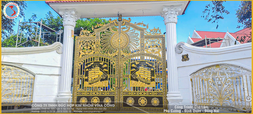 Sản xuất cổng nhôm đúc - Công nghệ đức hợp kim nhôm