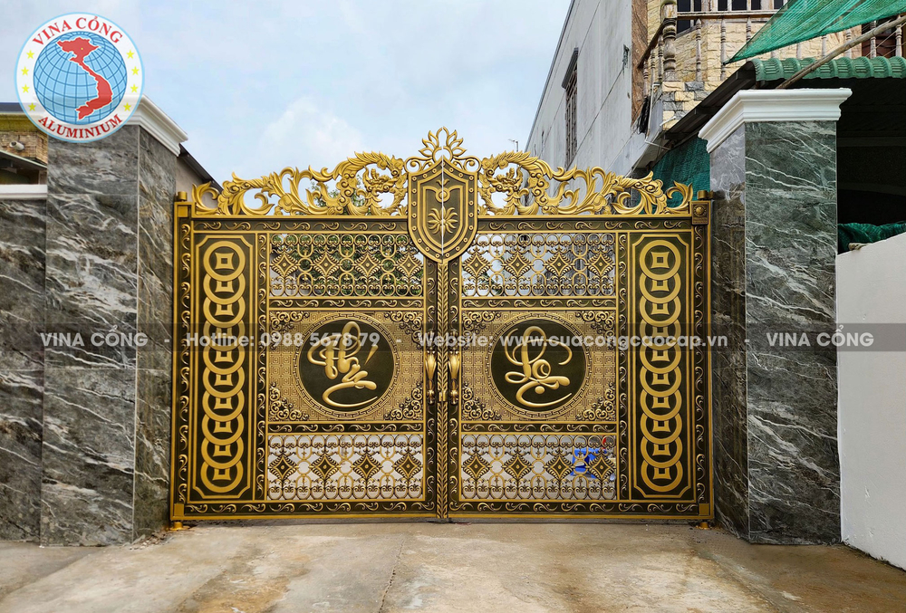 Vì sao cổng nhôm đúc được ưa chuộng tại Tây Ninh