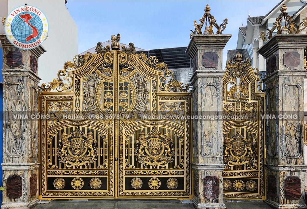 Cổng nhôm đúc Buckingham