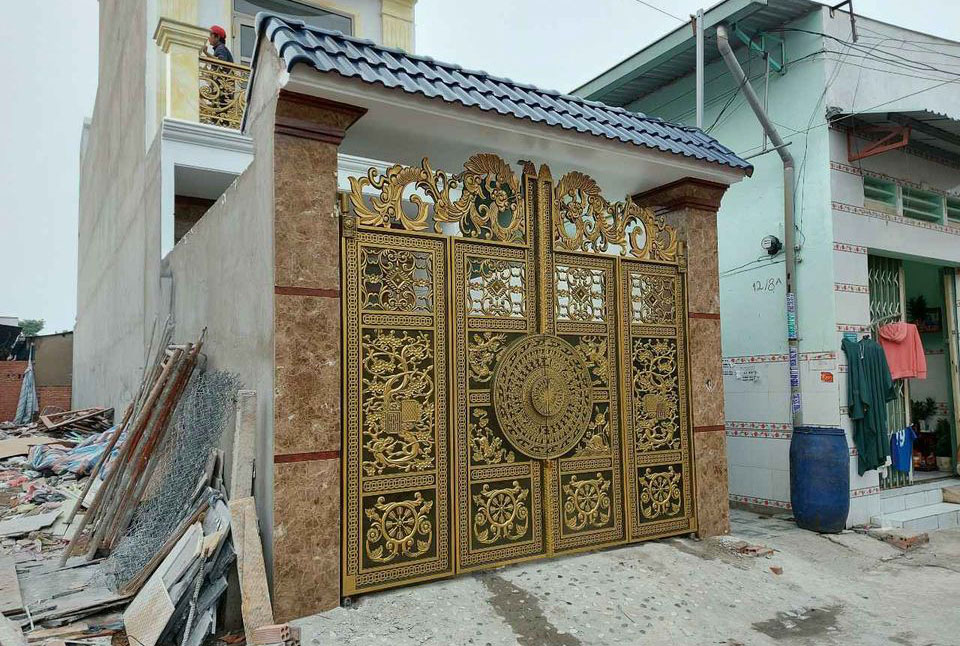 Mẫu cổng Trống Đồng Đông Sơn tại Quảng Ngãi