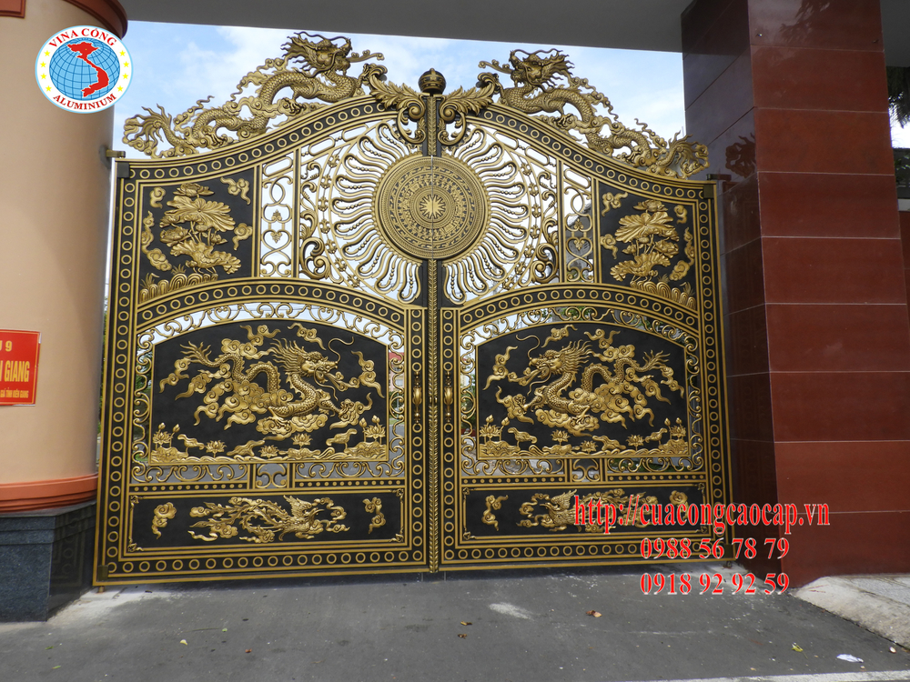 Hình ảnh minh họa: Công ty cổng nhôm đúc An Giang