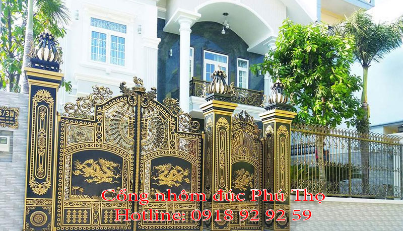 Về chất lượng cổng nhôm đúc tại Phú Thọ