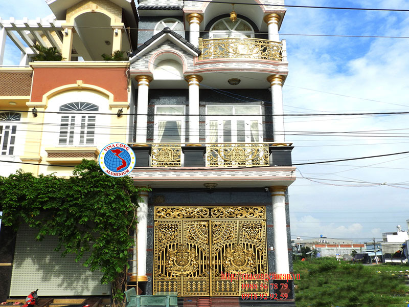 Xu hướng thiết kế cổng nhôm đúc tại Quảng Bình