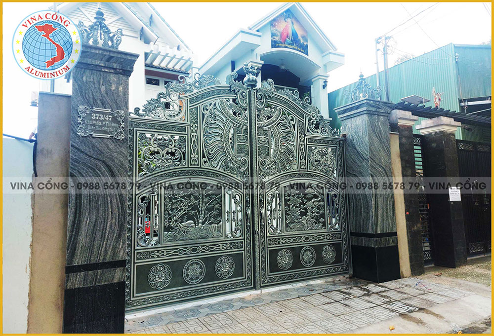 Mẫu cổng Thanh Mai Trúc Mã