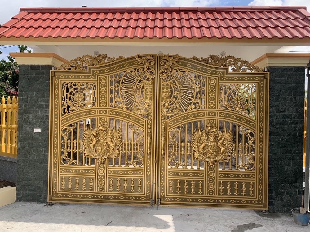 Nguyên tắc vàng khi lựa chọn cổng nhôm đúc tại Kiên Giang