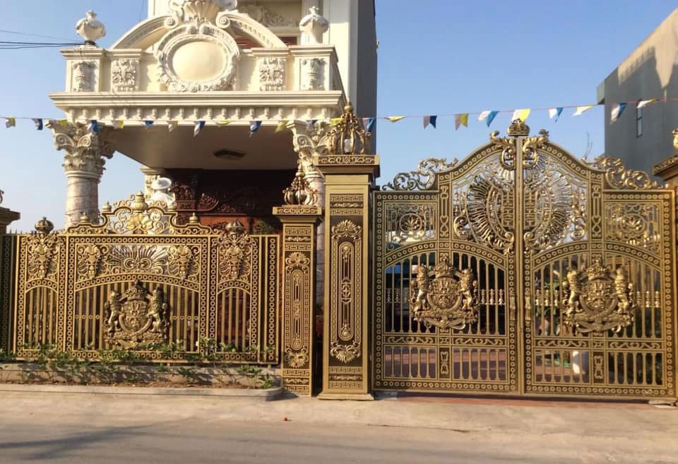 Quy trình sản xuất cổng nhôm đúc tại Hà Nam
